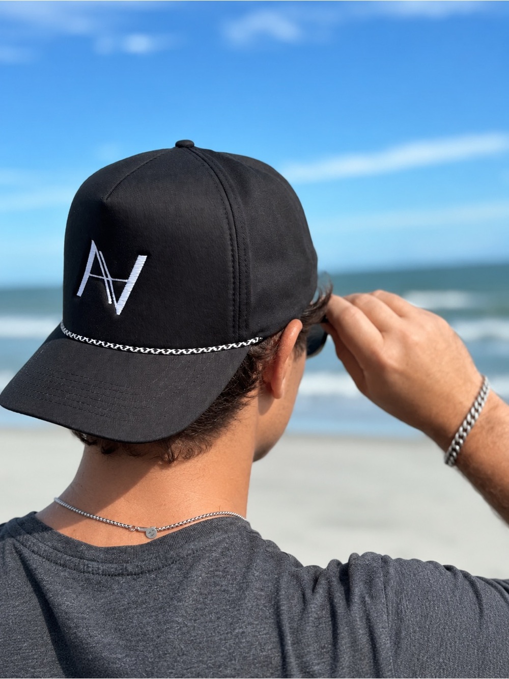Five-Panel Rope Cap | Arthur Alan - Picture 6 of 10